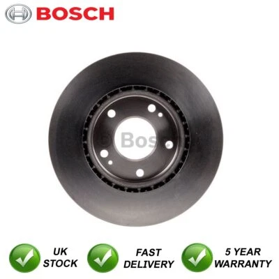 Brake Disc Front Bosch Fits Hyundai i30 Kia Cee'D Pro + Other Models #2 - Image 1 of 4