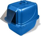 Odor Control Giant Cat Litter Pan Hooded Blue XL Size Zeolite Filter Buy it Now