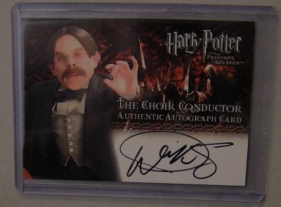 Harry Potter-Warwick Davis-The Choir Conductor-POA-Var.-Signature-Autograph Card - Image 1 of 3