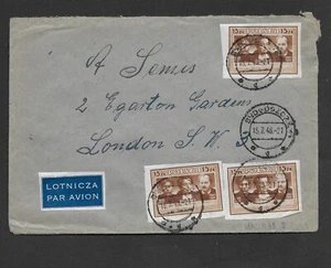 Poland. 1948. Cover sent to London. (ref 10) - Picture 1 of 2