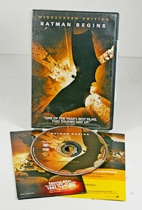 Batman Begins Movie DVD Widescreen Version Christian Bale Subtitles  - Imagen 1 de 4