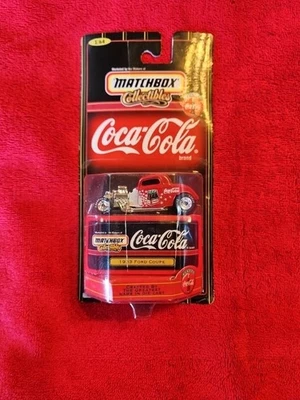NEW Vintage 1998 Matchbox Collectibles Coca-Cola 1933 Ford Coupe Die-cast NASCAR - Image 1 of 2