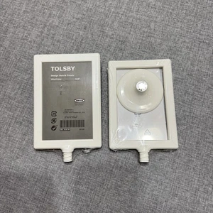 Cornici portafoto Ikea Tolsby bianche con piedini in plastica double face 2 4x6 retrò NUOVE - Foto 1 di 6