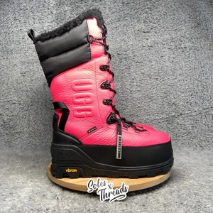 UGG Shasta TALL Gore-TEX Leather Boot Size 7-9 Women Pink Glow 1151850 - Picture 1 of 7