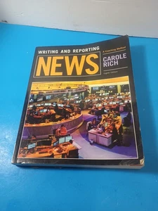 Writing and Reporting News A Coaching Method By Carol Rich 8th Edition PB - Imagen 1 de 3