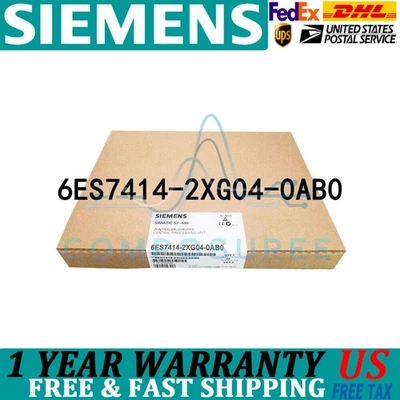 New Siemens 6ES7414-2XG04-0AB0 SIMATIC S7-400 CPU 414-2 6ES7 414-2XG04-0AB0 - Image 1 of 4