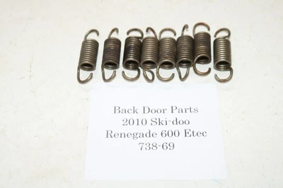 2010 Ski-doo Mxz Renegade 600 Etec Xp Exhaust Muffler Pipe Springs Spring Set - Image 1 of 4