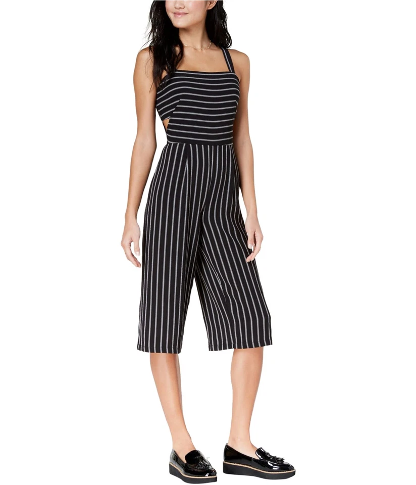 maison Jules Womens Cutout Cropped Jumpsuit - Image 1 of 1