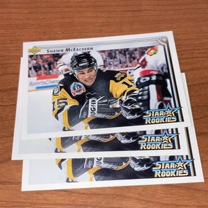 SHAWN MCEACHERN Pittsburgh Pirates RC 1992-93 UPPER DECK ROOKIE 3X LOT - Picture 1 of 2