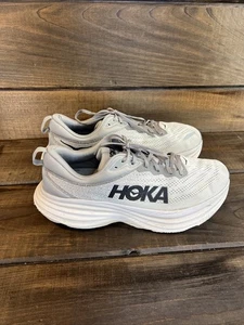 Tenis para correr Hoka One One Bondi 8 grises para hombre talla 13 D - Imagen 1 de 13