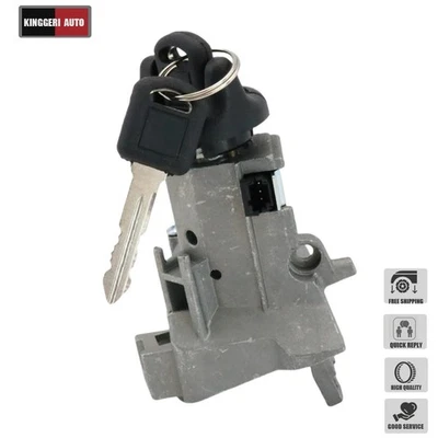 Ignition Lock Cylinder Switch & Housing For 1999-2000 Cadillac Escalade Base US - Image 1 of 4