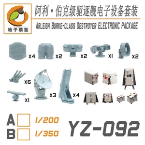 YZ Model 092A 1/200 ARLEIGH BURKE-CLASS DESTROYER ELECTRONIC PACKAGE FOR 62007 - Zdjęcie 1 z 6