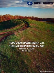 1996-2000 Polaris Sportsman 335 500 ATV Service Manual : 9915686 - Picture 1 of 1