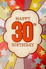 Happy Birthday 30th Birthday 30 Years Old Hallmark Greeting Card See Photo's