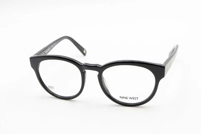 NINE WEST NW5073 001 Polished Black 49-20-135 Eyeglass Frames Flex Hinges X707 - Image 1 of 4