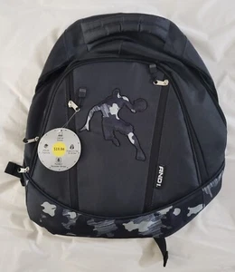 AND1 schwarz/grün Basketball Rucksack unterstützt bis zu 50 Pfund Laptopfach 4 Büchertasche - Bild 1 von 2