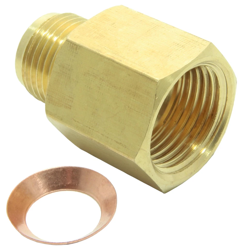 ATLANTIS KLIMAZUBEHÖR Kältemittelleitung Reduziernippel Messing inkl. Dichtring verschiedene Größen