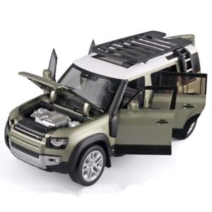 1/18 Range Rover Defender SUV Alloy Car Model Diecast Metal Off-road Kids Toy