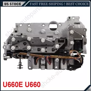 U660E Valve Body w/ Solenoids For 2011-2016 Toyota Camry Lexus ES350 RX350 - Foto 1 di 13