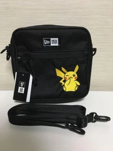 NEW ERA Pokemon Square Shoulder Pouch Bag 1.5L Pikachu 2024 Black - Picture 1 of 2