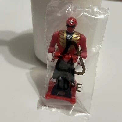 Figura Llave Pirata Gokaiger Power Rangers Super Megaforce 2.5" Red Ranger 077 Foto 1 de 3