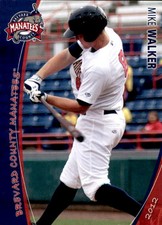 2012 Brevard County Manatees Grandstand #27 Mike Walker Marysville California CA
