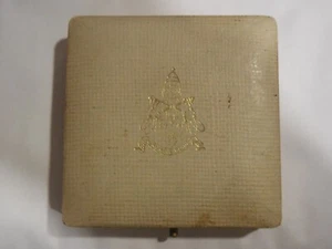 scatola vuota per medaglia 44mm Vaticano Paolo VI crema - Picture 1 of 2