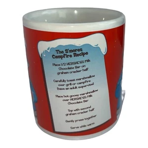 Hershey's Chocolate Coffee Hot Cocoa Mug Snowman S'mores Recipe Holiday Winter - Picture 1 of 6