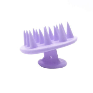 Silicone Head Scrubber Shampoo Brush Hair Scalp Massager Comb Wash Bath Soft US