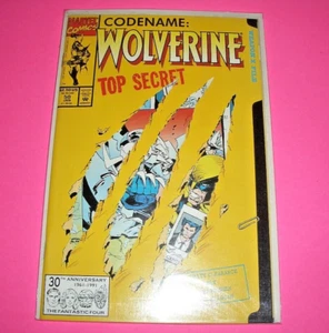 NOME IN CODICE: WOLVERINE TOP SECRET #50 - 1991 30° ANNIVERSARIO. FANTASTIC FOUR - QUASI NUOVO - Foto 1 di 5