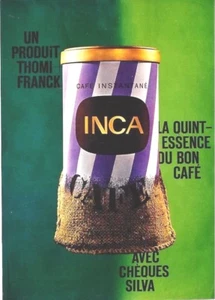Original Vintage Poster INCA KAFFEE INSTANT DRINK 1961 - Bild 1 von 1