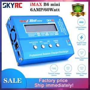 SKYRC iMAX B6 Mini Balance Charger/Discharger SK-100084 for RC Model Battery - Imagen 1 de 26