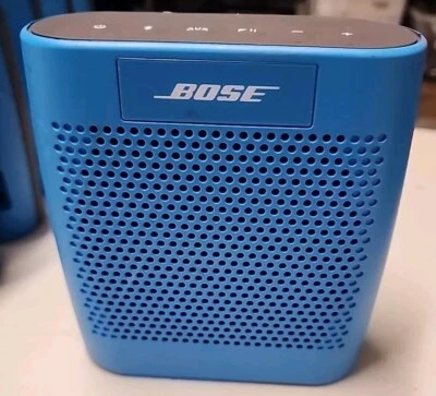 Bose SoundLink Color Model 415859 Blue AS IS FOR PARTS OR REPAIR - Image 1 of 4