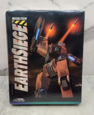 Metaltech: EarthSiege (1994) Big Box PC Game 3.5" Floppy Brand new Sealed - Image 1 of 4