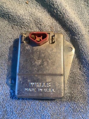 VINTAGE WELLS Dodge Voltage Regulator external A,B, E body - NEW NOS USA - Image 1 of 2