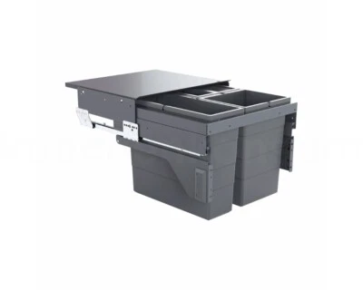 Hailo Abfallsammler 361083 Cargo 50 Schrankbreite Mülleimer Trennung Abfalleimer - Bild 1 von 4