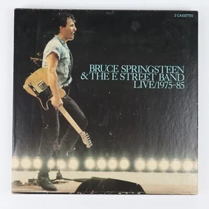 Live 1975-85 Bruce Springsteen 3 Cassettes Bruce Springsteen & The E Street Band - Picture 1 of 10