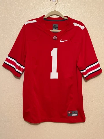 Nike Team The Ohio State University Buckeyes football jersey, size Medium, 1 Cover