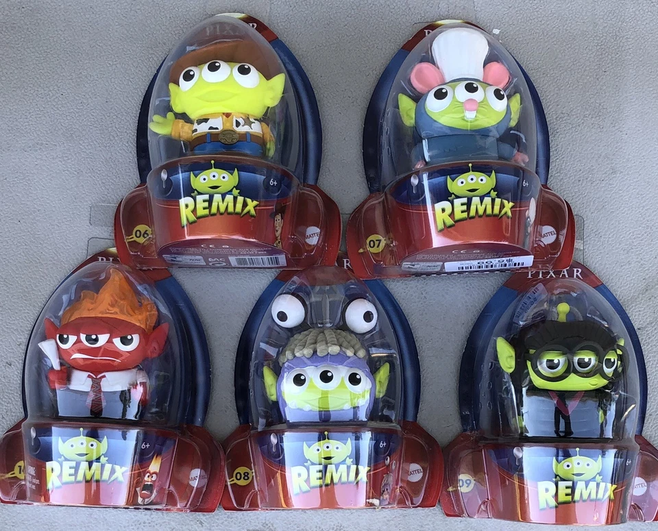 Disney Pixar Remix Series 08 Monsters Inc Boo VS Alien Toy Story Mattel 2019