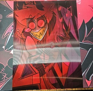 OFFICIAL Alastor Hazbin Hotel Lenticular Poster READ DESCRIPTION - RARE!! - Picture 1 of 12