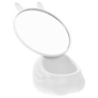  Desktop Vanity Mirror Abs Student Round Aesthetic Wear- Resistant
