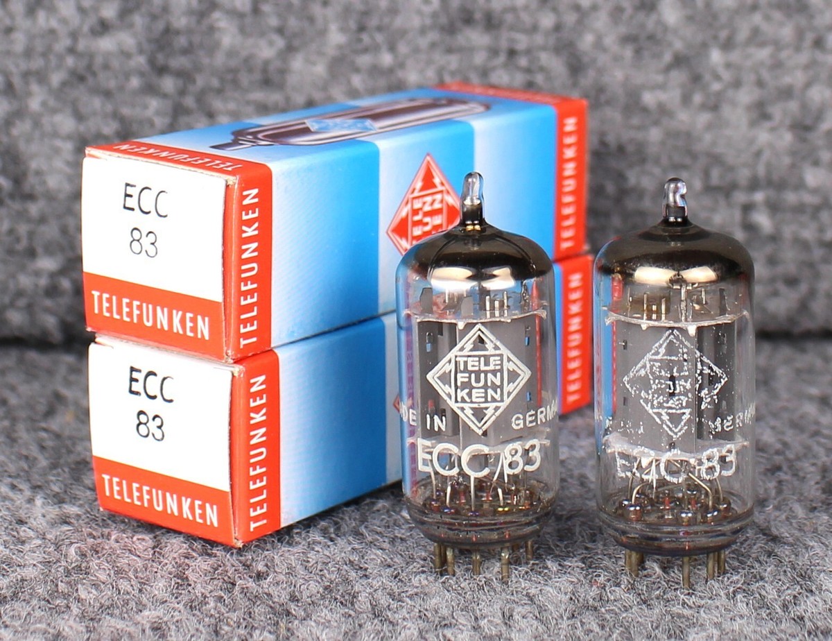 TELEFUNKEN ECC83 Vintage NOS Tubes for sale | eBay TELEFUNKEN ECC83 Vintage NOS Tubes for sale | eBay