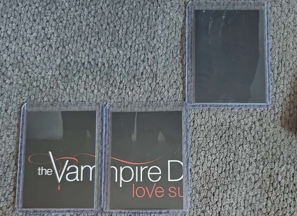 2016 Vampire Diaries Season 4 Silver Foil Parallel Trio Puzzle Chase Card H6-H8 - Image 1 of 2