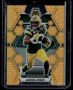 2023 Panini Mosaic Football Aaron Jones Honeycomb Green Bay Packers #66