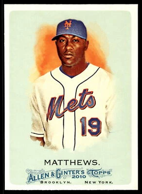2010 Topps Allen & Ginter #322 Gary Matthews SP New York Mets - Image 1 of 2