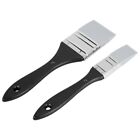 2Pcs Flat Silicone Paint Brushes Wide And Narrow Silicone Shaper Brush For2957