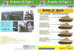 H-Models Decals 1/72 Pz Kpfw VI Tiger I - Battaglia Delle Kursk Parte 3 " Lah " - Picture 1 of 1