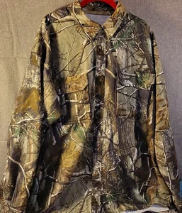 Gamehide Size XXL Hunting Coat Shirt Camo Realtree Break Up Button Long Sleeve - Picture 1 of 18