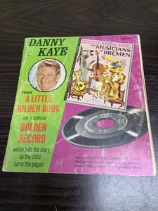 Danny Kaye READ AND HEAR BOOK & 45 RPM RECORD THE MUSICIANS OF BREMEN 1954 - Imagen 1 de 15