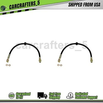 2 mangueras hidráulicas de freno trasero para Mini Cooper 2002 2003 1,6 L Foto 1 de 4